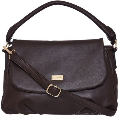 

Satya Paul Hand-held Bag(Brown)