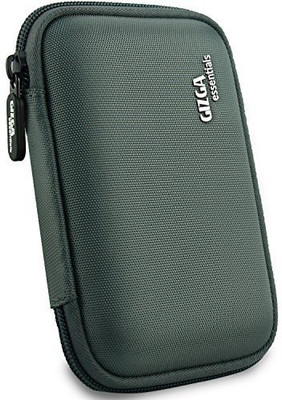 

Gizga Essentials Hard Drive Case 2.5 inch Double Padded(For 2.5-Inch External Hard Drive, Grey)