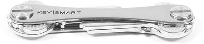 

keysmart Extended Compact Key Holder and Keychain Organizer - Titanium (Holds Up to 2-8 Keys) Key Chain