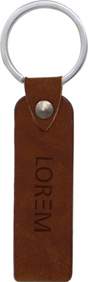 

LOREM Stylish Brown Leather Key Chain