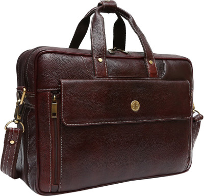 

Hammonds Flycatcher 15.6 inch Expandable Laptop Messenger Bag(Brown)