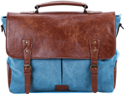 

ShopyBucket 15.6 inch Laptop Messenger Bag(Multicolor), Brown