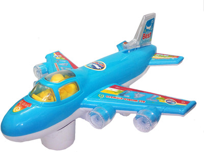 

TALKING GANESHA Musical Airliner Airbus 747 Bump & Go Action With Sound & Lighting Gift Toy For Kids (Multicolour)(Multicolor)