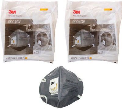 

Vezual 3M 9004GV MASK ( Pack of 50 ) for Protection against Pollution & Dust / Industrial Safety Mask and Respirator