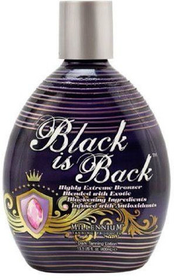 

Back In Black Black Is Back Extreme Bronzer Indoor Tanning Bed Lotion(400 ml)