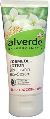 

Alverde CreamOil BodyLotion With Organic Jasmine & Organic Sesame(200 ml)