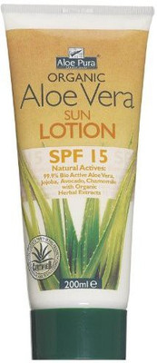 

Aloe Pura Aloe Vera Sun Lotion Spf 15(200 ml)