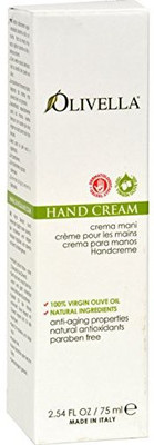 

Olivella Hand Cream Anti Aging Properties Natural Ingredients Paraben Free(75.12 ml)