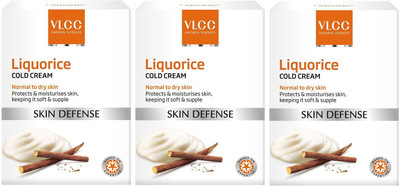 

VLCC Liquorice Cold Cream (50 g) pack of 3(150 g)