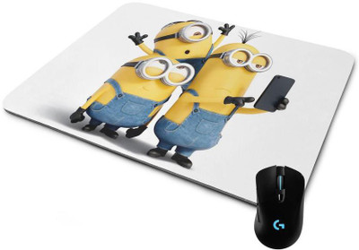 

Grabdeal Minion mouse pad for computer, laptop, pc, gaming, kids with soft & non slip base -AIA:279 Mousepad(Multicolor)