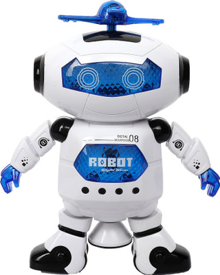 

Anvi ANG Dancing Naughty Robot with 3D Flashing Lights & Music for Kids, Battery Operated, Multi Color (360 Degree Dancing Smart Robot)(Multicolor)