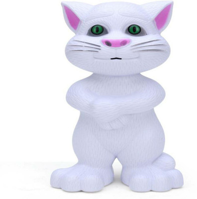 

higadget Talking Tom Cat With Touch Recording Story Rhymes & Songs (White)(White)