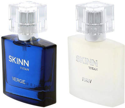 

Titan Skinn Verge And Raw Fragrances For Men - 25 Ml Each Eau de Parfum - 50 ml(For Men)