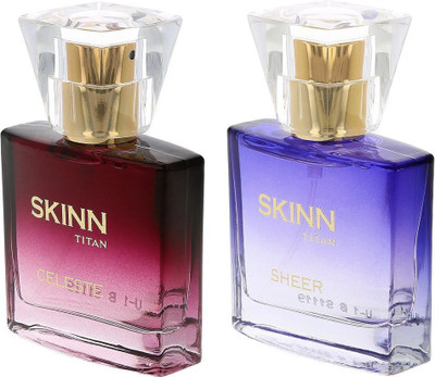 Titan SKINN FOR HER CELESTE AND SHEER Eau de Parfum - 50 ml(For Women)