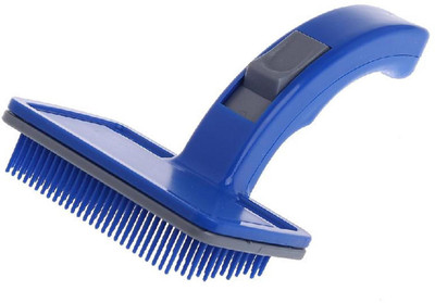 

Pet Needs High Quality Dog Plastic Slicker Brush With Press Key -Medium Slicker Brushes for Dog