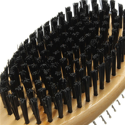 

Pet Needs High Quality Double Sided Wooden Pin Dog Brush (Small) Wire-pin Brushes for Dog
