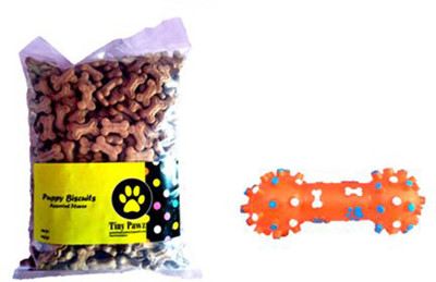 

TinyPawz combo-1 Chicken, Peanut Butter 450 g Wet Dog Food(Pack of 2)