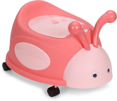 

Offspring Baby Potty Chair With Wheels Ladybug Design Potty Box(Pink)