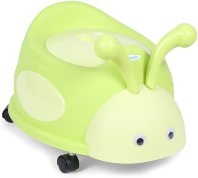 

Offspring Baby Potty Chair With Wheels Ladybug Design Potty Box(Green)