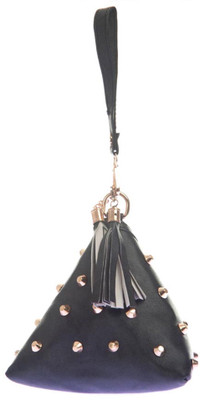 

Aliado Faux Leather Black Colour Embellished Potli Bag Potli(Black)