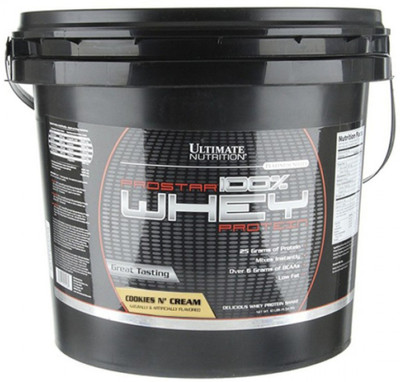 

Ultimate Nutrition Prostar 100% Whey Protein(4.54 kg, Cookies N' Cream)