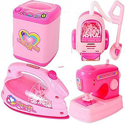 

HickoryDickoryBox Pretend Play Household Home Appliances Set for Girls (Pack of 4)