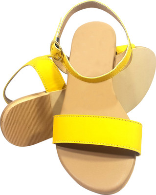 

Oglivay Women Yellow Flats
