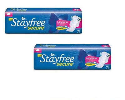

STAYFREE Extra Large Sanitary Pad(Pack of 2)