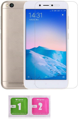 DSCASE Tempered Glass Guard for Mi Redmi 5A, Mi Redmi Go(Pack of 1)