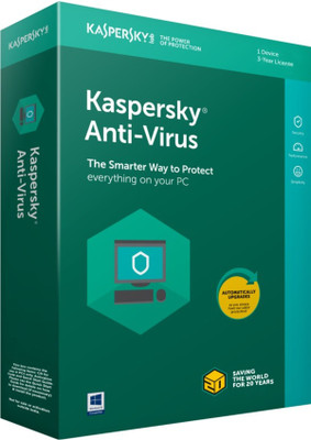 KASPERSKY Anti-virus 1 User 3 Years(CD/DVD)