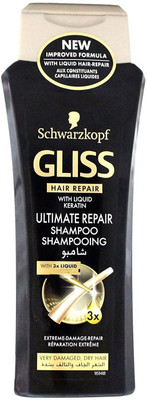 

Schwarzkopf Gliss Hair Repair Ultimate Repair Shampoo, Very damaged, Dry Hair - 400ml(400 ml)