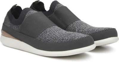 

Clarks Pitman Step Grey Fabric Casual For Men(Grey, Black
