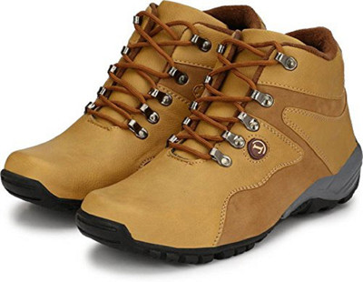 

Gubatti Men's Casual Shoes Boots For Men(Tan