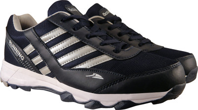 

Action Synergy Men's TRH0095 NavyBlue/Silver Phylon Sole Sports Walking Shoes For Men(Black