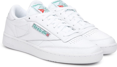 

REEBOK CLUB C 85 ARCHIVE Sneakers For Men(White, White/glen green/excellen