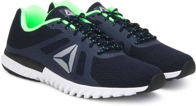 

REEBOK DASH RUNNER Running Shoes For Men(Black, Blue, Collegiate navy/neon grn