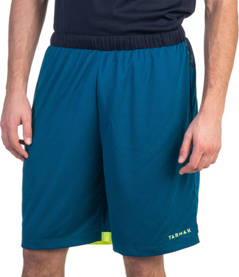 42 OFF on Tarmak by Decathlon Solid Men Blue Sports Shorts on Flipkart PaisaWapas