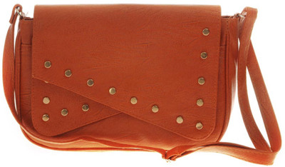 

Aliado Women Casual Brown Leatherette Sling Bag