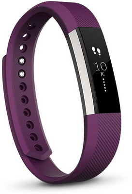 FITBIT Alta (Purple Strap, Size : Large)