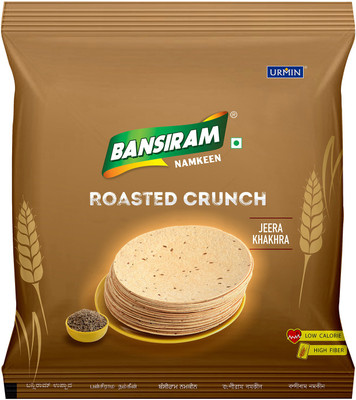 

BANSIRAM ROASTED CRUNCH JEERA KHAKHRA(180 g)