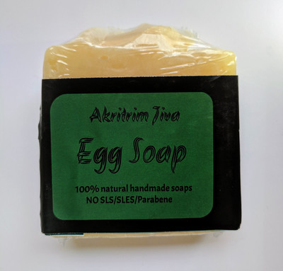 

Akritrim Jiva Jiva's Handmade Egg Soap - 100 Gm,1 bar(100 g)