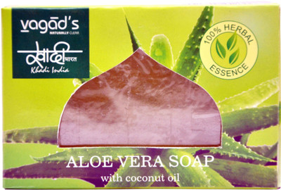 

Vagad's Khadi Khadi Aloe Vera Soap(100 g)