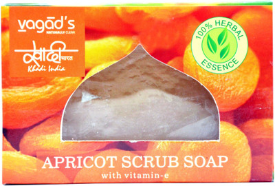 

Vagad's Khadi Khadi Apricot Scrub Soap(100 g)