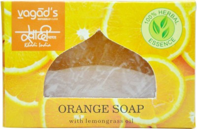 

Vagad's Khadi Khadi Orange Soap(100 g)