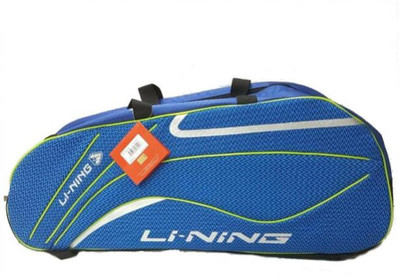 

Li-Ning ABSL392 9in1 Special Badminton Kitbag (With Separate Shoe Compartment), Blue Kitbag(Blue, Kit Bag)