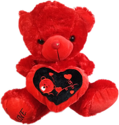 

puchu toys washable soft toys - 45 cm(Red)