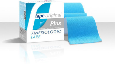 

original tape KINESIOLOGIC TAPE - ORIGINAL PLUS BLUE GERMANY Knee, Calf & Thigh Support(Blue
