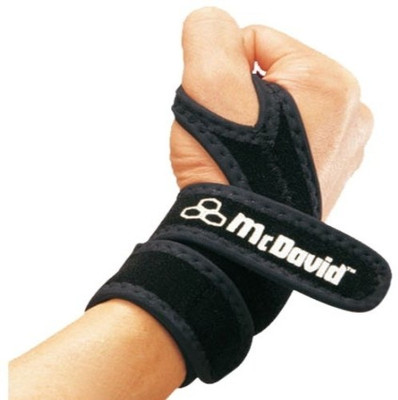 

McDavid Dual Strap Wrist Support(Black