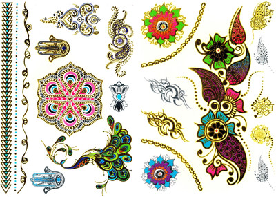 Kauberi Jewels Arabic Tattoos(Arabic)