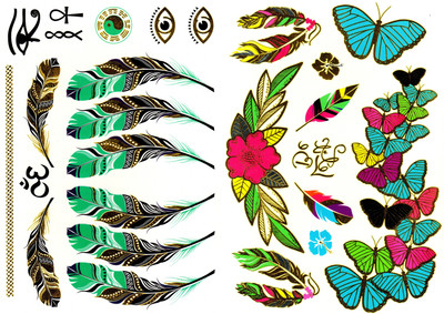 

Kauberi Jewels Arabic Tattoos(Arabic)